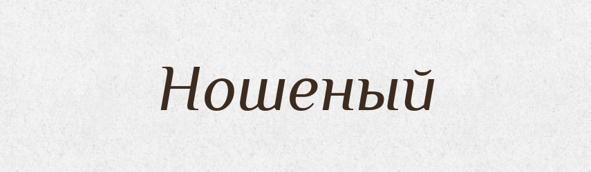 Ношеный — Російсько-український академічний словник (А–П)