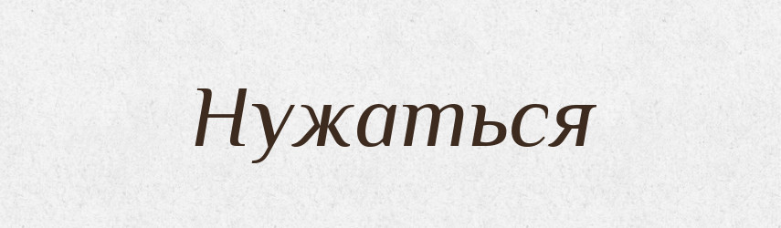 Нужаться — Російсько-український академічний словник (А–П)