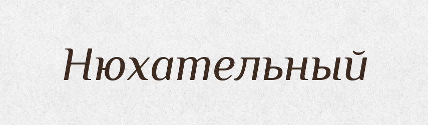 Нюхательный — Російсько-український академічний словник (А–П)