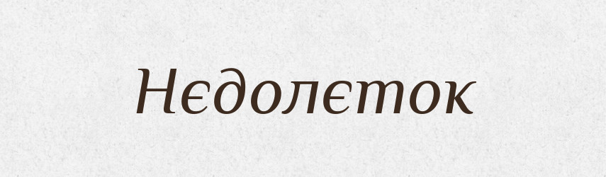 Нєдолєток — Російсько-український академічний словник (А–П)