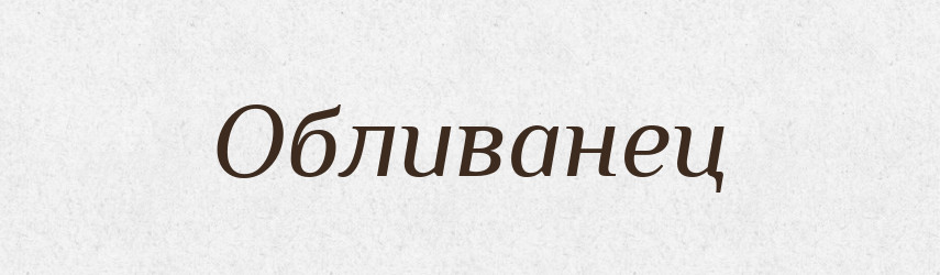 Обливанец — Російсько-український академічний словник (А–П)