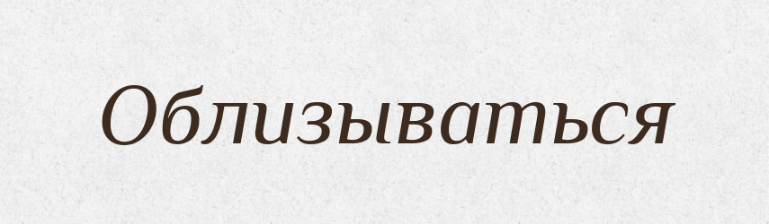 Облизываться — Російсько-український академічний словник (А–П)