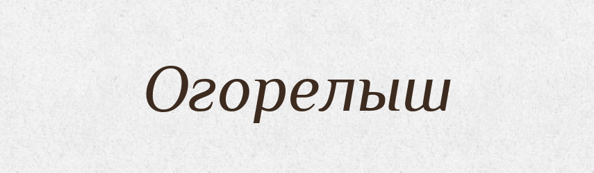 Огорелыш — Російсько-український академічний словник (А–П)