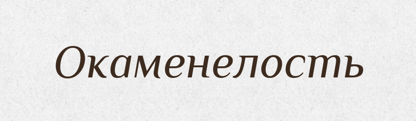Окаменелость — Російсько-український академічний словник (А–П)