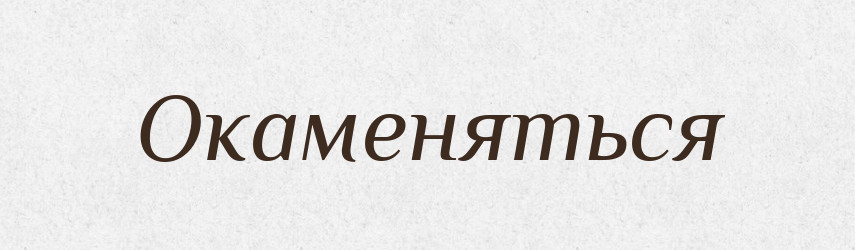 Окаменяться — Російсько-український академічний словник (А–П)