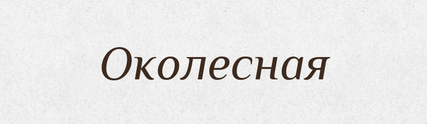 Околесная — Російсько-український академічний словник (А–П)