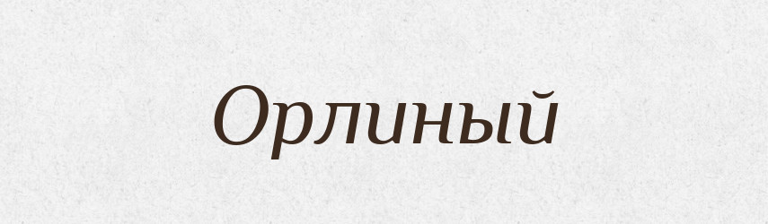 Орлиный — Російсько-український академічний словник (А–П)
