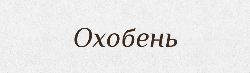 Охобень — Російсько-український академічний словник (А–П)