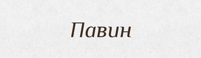 Павин — Російсько-український академічний словник (А–П)