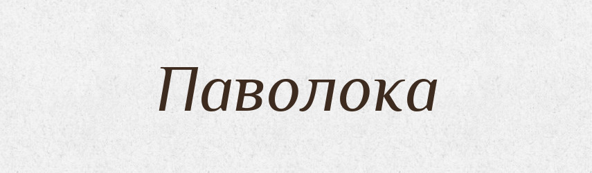 Паволока — Російсько-український академічний словник (А–П)