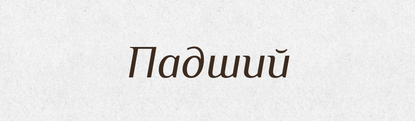 Падший — Російсько-український академічний словник (А–П)