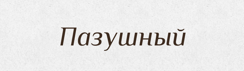 Пазушный — Російсько-український академічний словник (А–П)