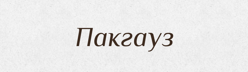 Пакгауз — Російсько-український академічний словник (А–П)