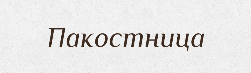 Пакостница — Російсько-український академічний словник (А–П)
