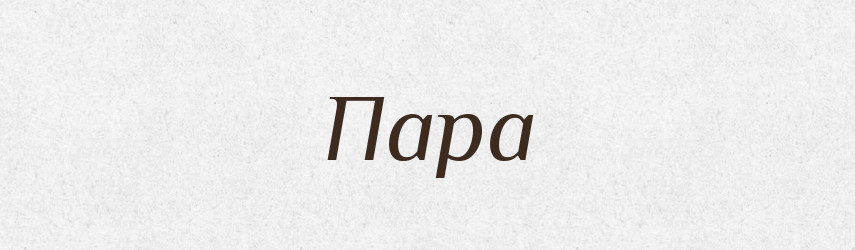 Пара — Російсько-український академічний словник (А–П)