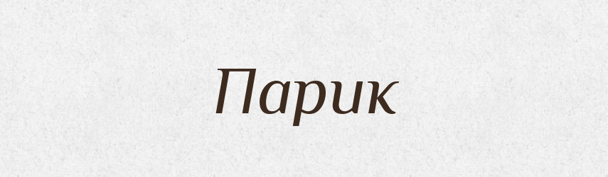 Парик — Російсько-український академічний словник (А–П)