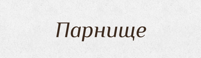 Парнище — Російсько-український академічний словник (А–П)