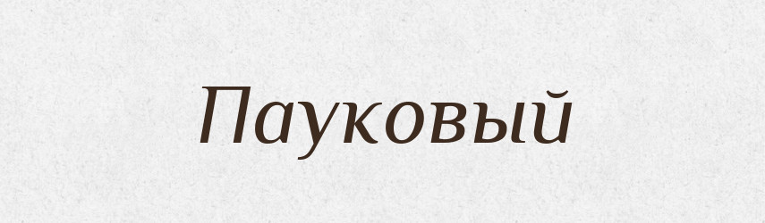 Пауковый — Російсько-український академічний словник (А–П)