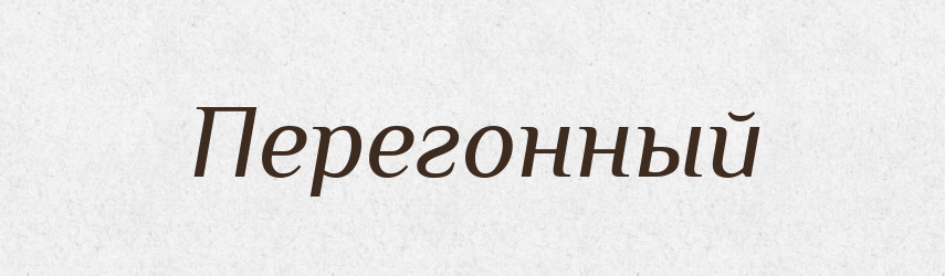 Перегонный — Російсько-український академічний словник (А–П)