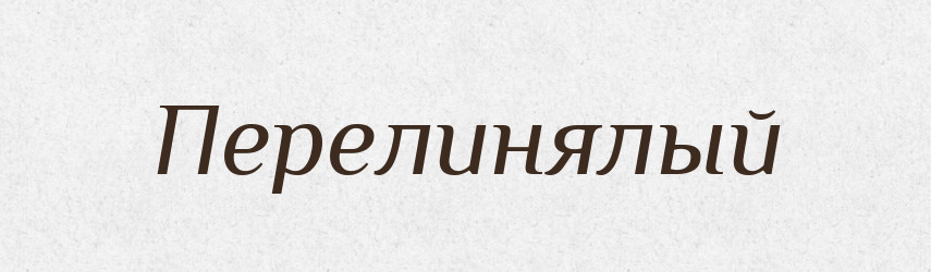 Перелинялый — Російсько-український академічний словник (А–П)