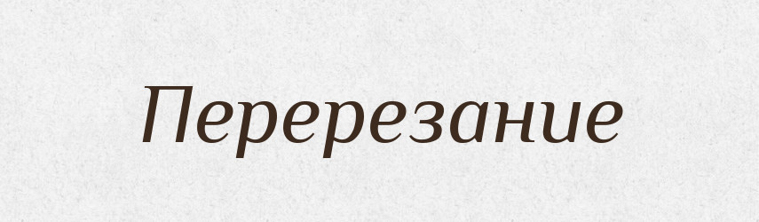Перерезание — Російсько-український академічний словник (А–П)