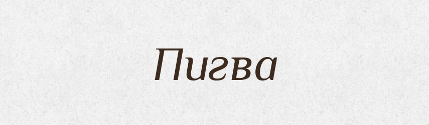 Пигва — Російсько-український академічний словник (А–П)