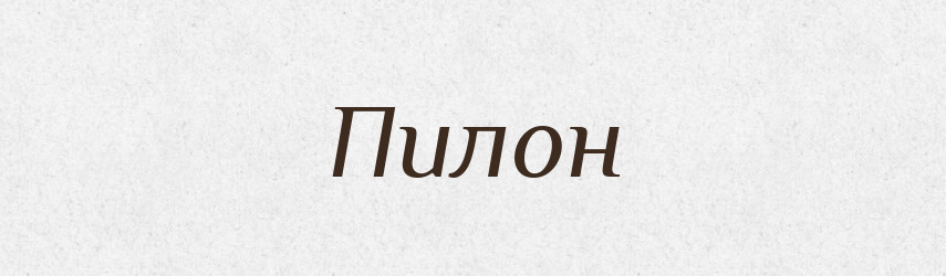 Пилон — Російсько-український академічний словник (А–П)