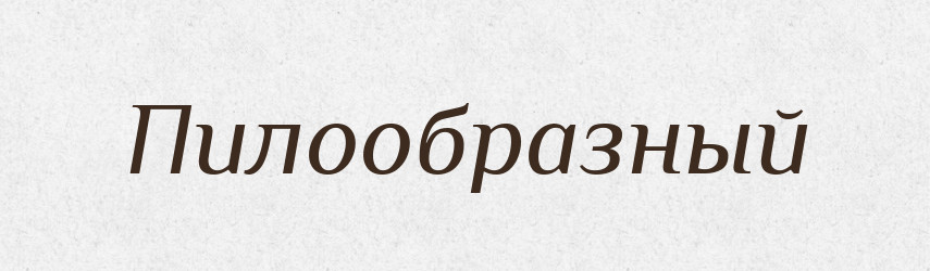Пилообразный — Російсько-український академічний словник (А–П)