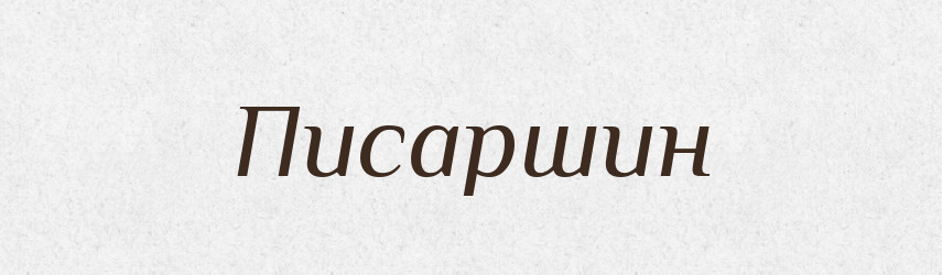 Писаршин — Російсько-український академічний словник (А–П)