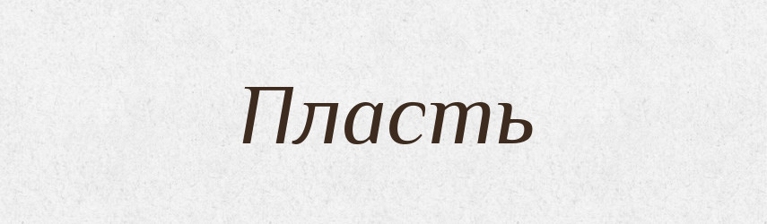 Пласть — Російсько-український академічний словник (А–П)