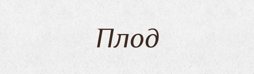 Плод — Російсько-український академічний словник (А–П)