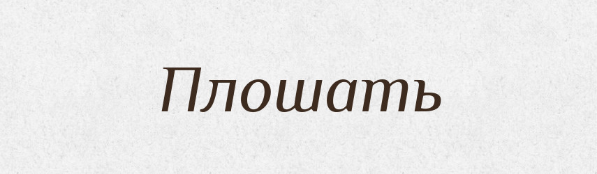 Плошать — Російсько-український академічний словник (А–П)