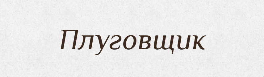 Плуговщик — Російсько-український академічний словник (А–П)