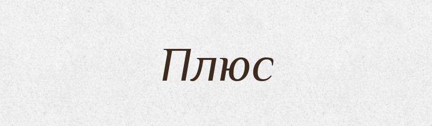 Плюс — Російсько-український академічний словник (А–П)