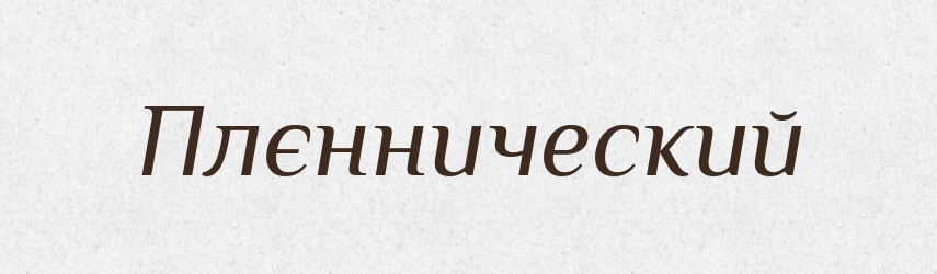 Плєннический — Російсько-український академічний словник (А–П)