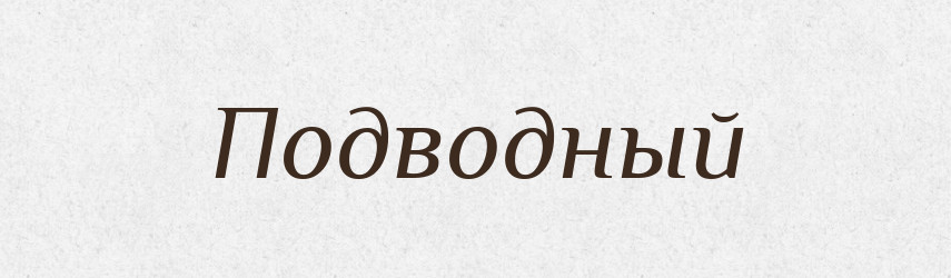 Подводный — Російсько-український академічний словник (А–П)