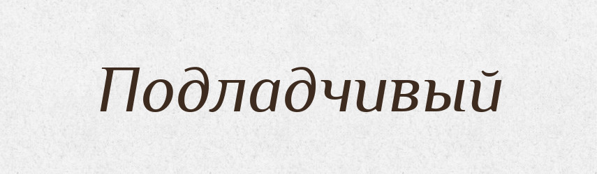 Подладчивый — Російсько-український академічний словник (А–П)