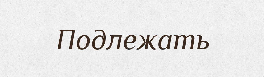 Подлежать — Російсько-український академічний словник (А–П)