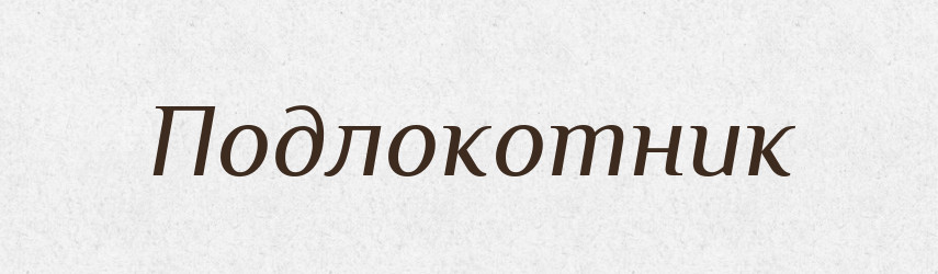 Подлокотник — Російсько-український академічний словник (А–П)