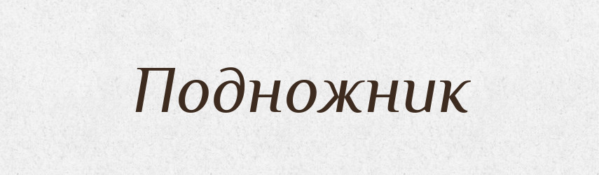 Подножник — Російсько-український академічний словник (А–П)