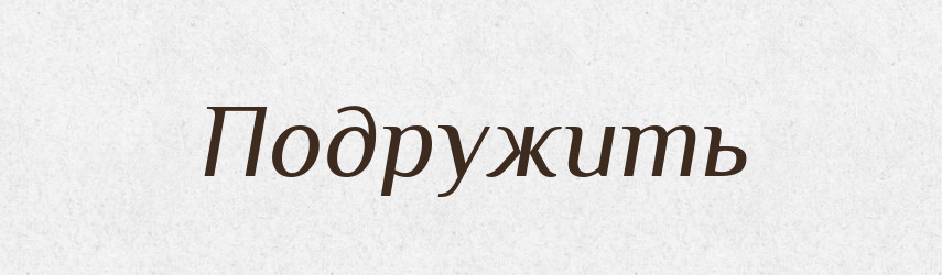 Подружить — Російсько-український академічний словник (А–П)