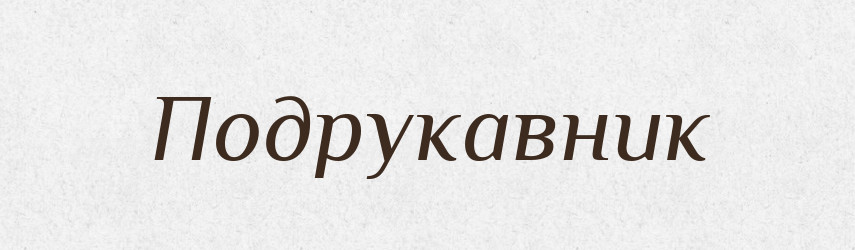 Подрукавник — Російсько-український академічний словник (А–П)