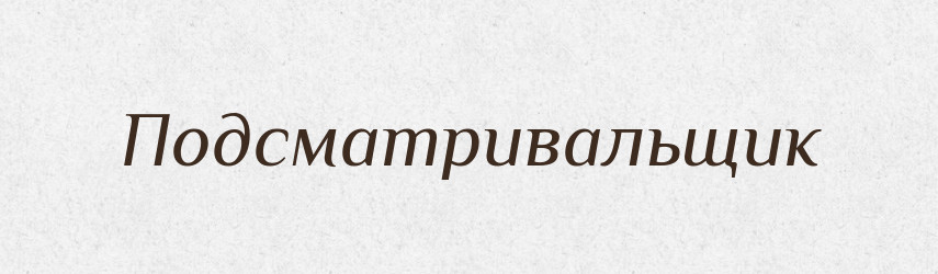 Подсматривальщик — Російсько-український академічний словник (А–П)