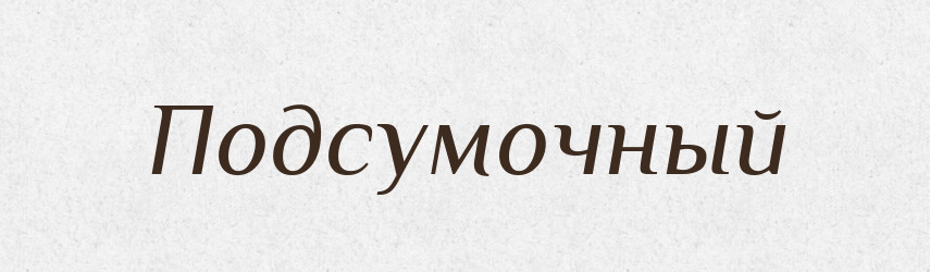 Подсумочный — Російсько-український академічний словник (А–П)