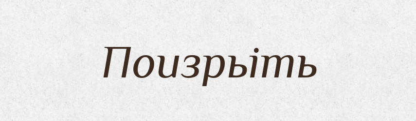 Поизрьіть — Російсько-український академічний словник (А–П)