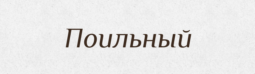 Поильный — Російсько-український академічний словник (А–П)
