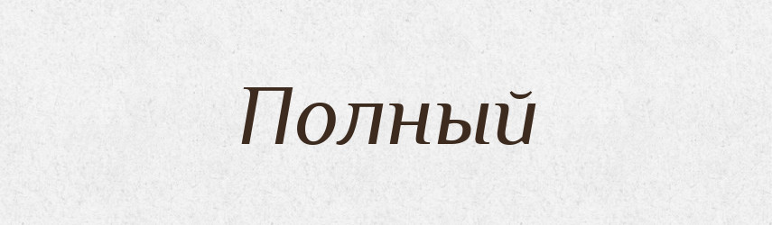 Полный — Російсько-український академічний словник (А–П)