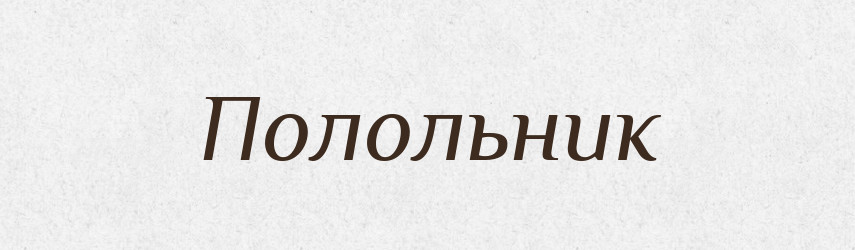 Полольник — Російсько-український академічний словник (А–П)