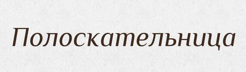 Полоскательница — Російсько-український академічний словник (А–П)