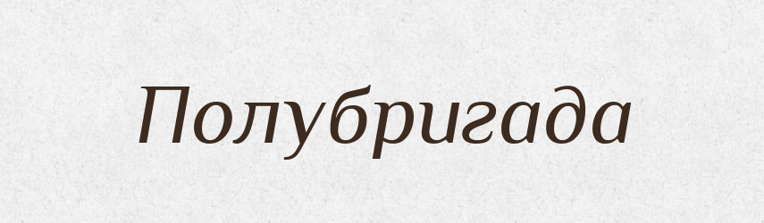 Полубригада — Російсько-український академічний словник (А–П)